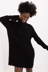 Badu Black Knit Day Dress for Effortless Style