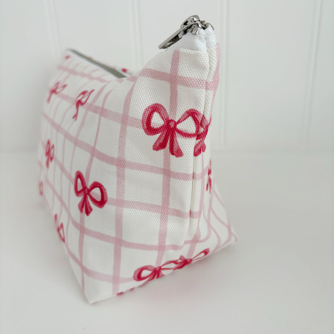 Nappy Wallet - Pink Bows - Baby & Toddler