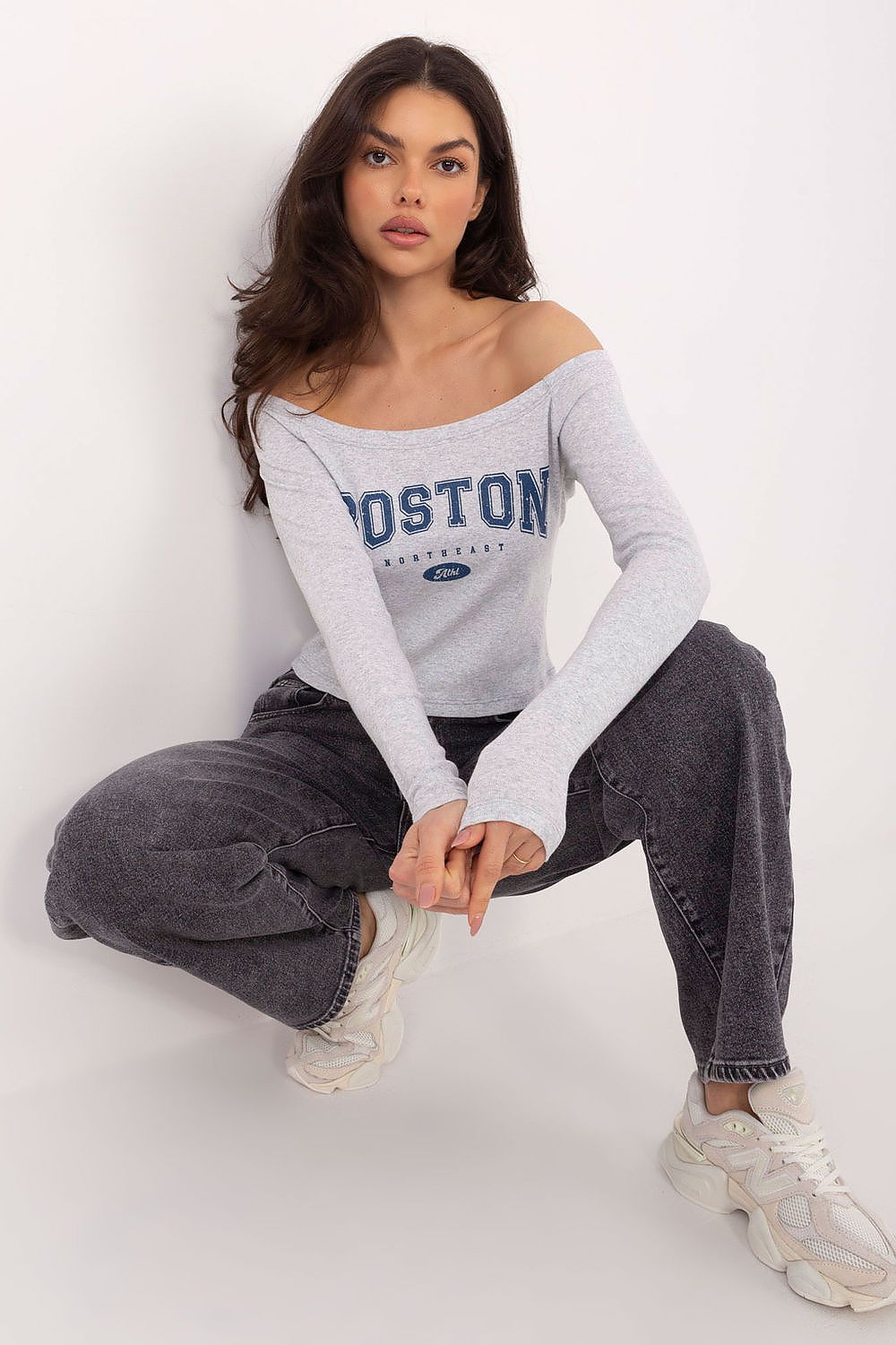Chemisier Boston épaules dénudées pour femme