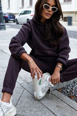 Ensemble décontracté à capuche et jogging pour un style tendance