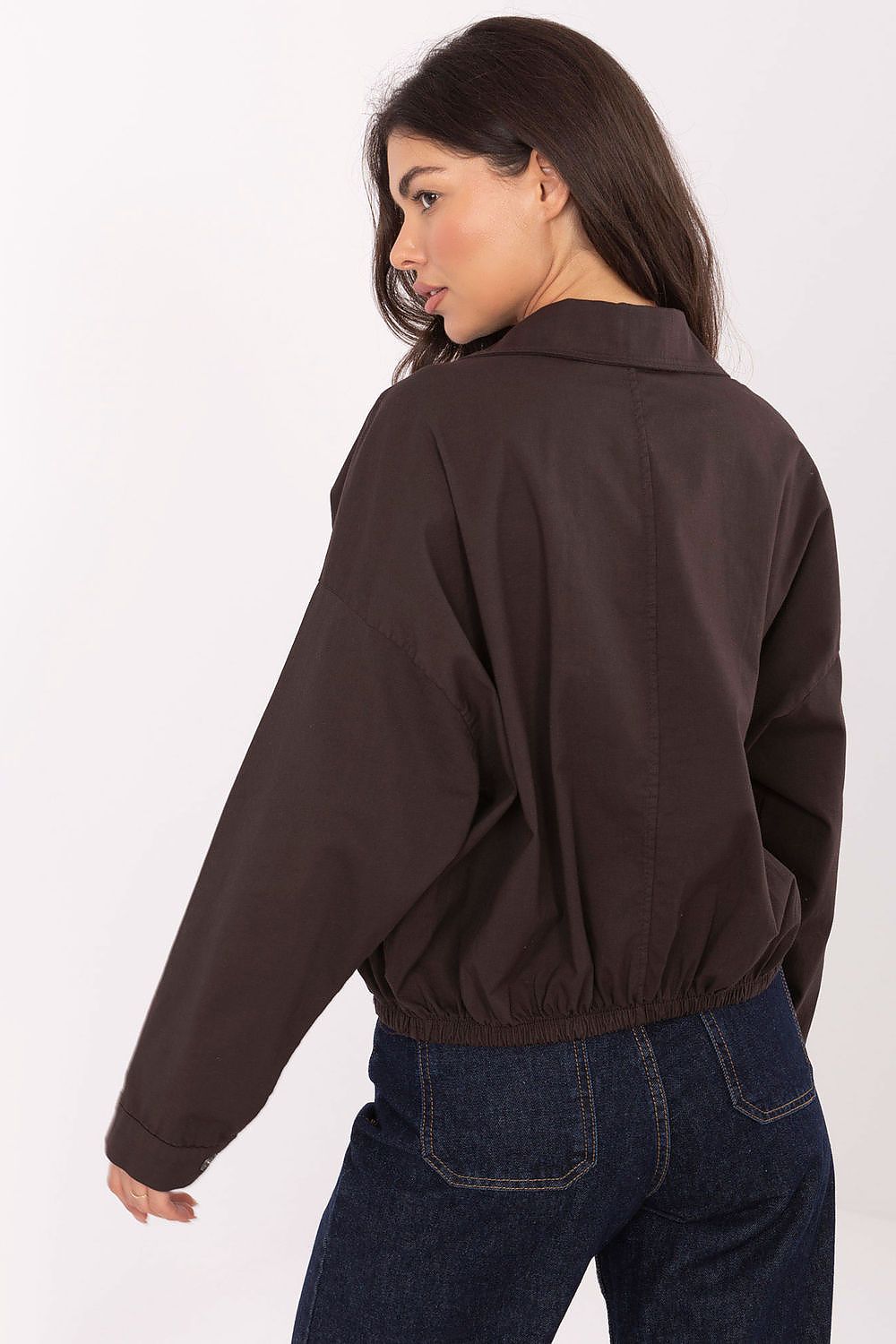 Rue Paris Casual Oversized Long Sleeve Shirt -