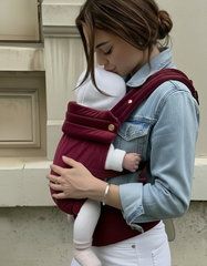 Velvet Baby Carrier - Velvet Cherry