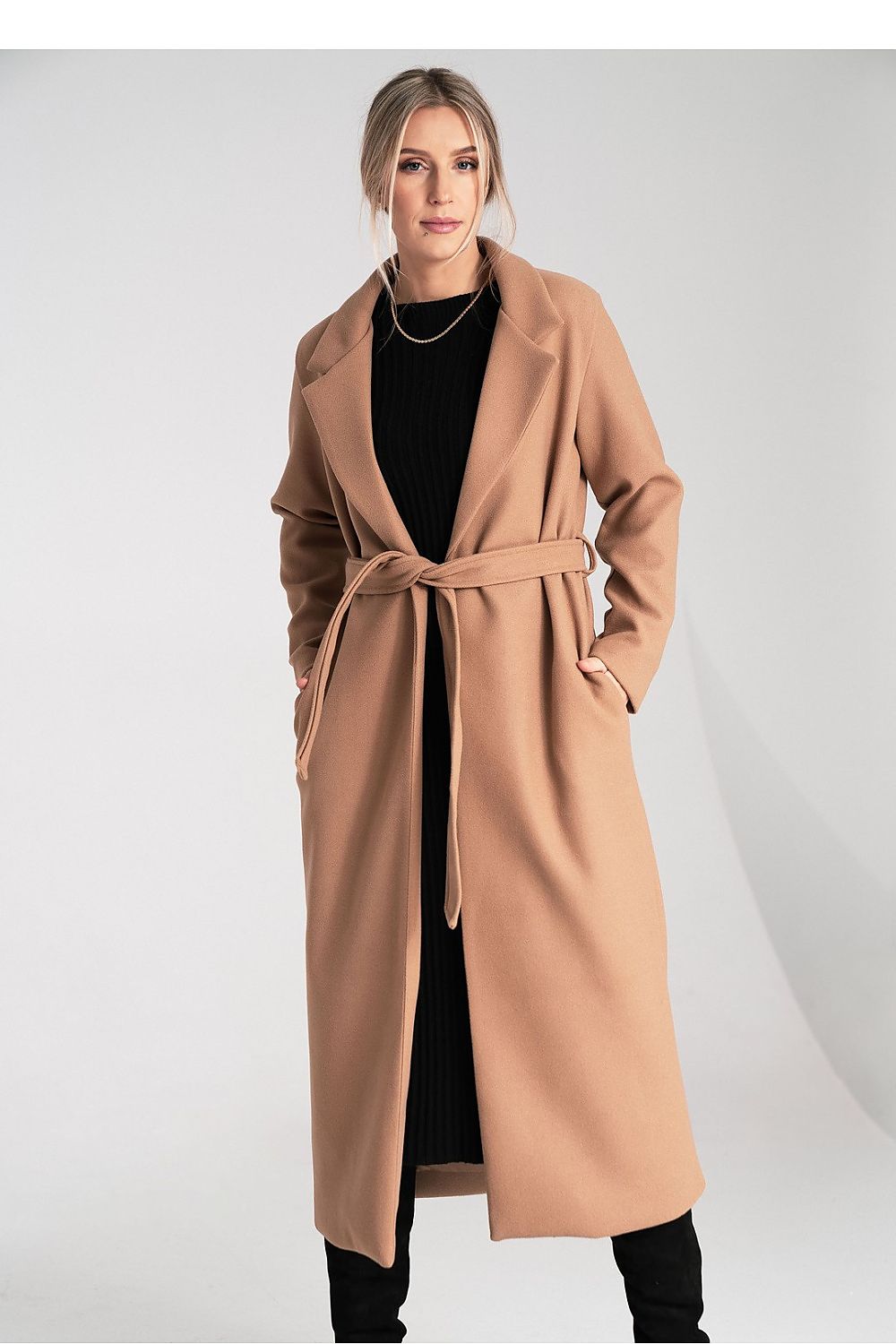 Classic Winter Coat for Ladies - Trendy & Timeless beige S M - Coats & Jackets