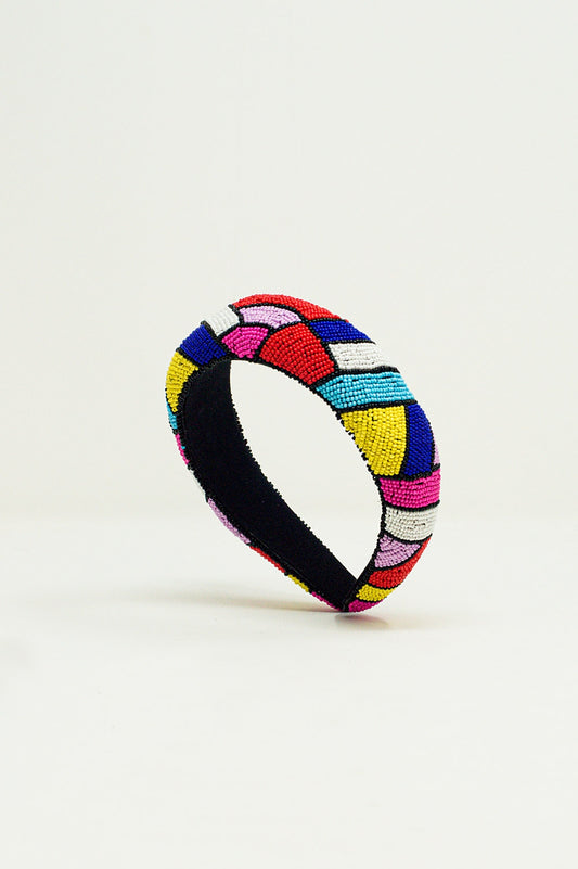 Colourful Beads Headband - Headbands