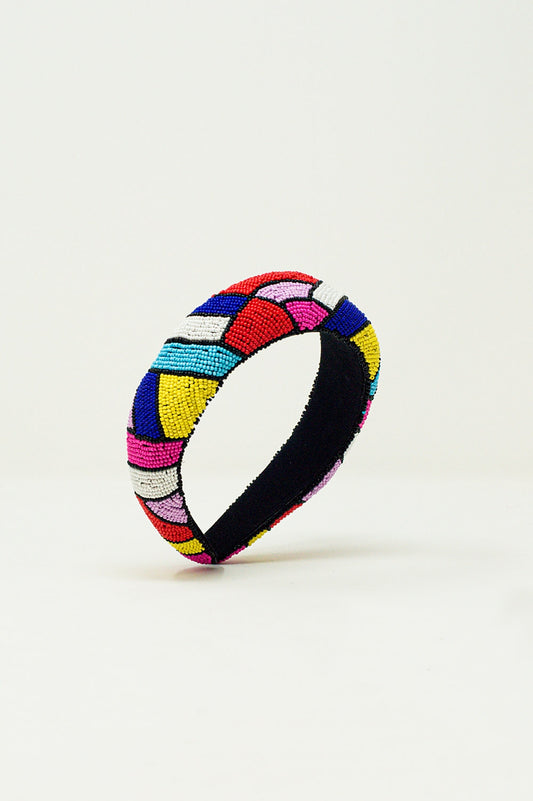 Colourful Beads Headband - Headbands