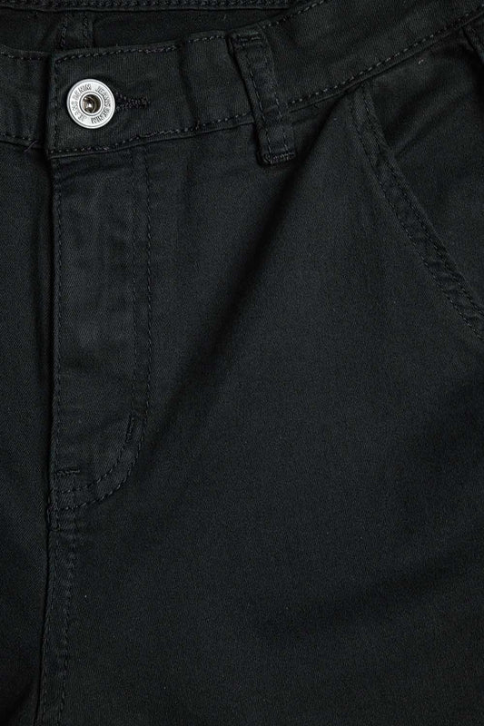 Comfy Stretcy Black Flared Pants - Trousers