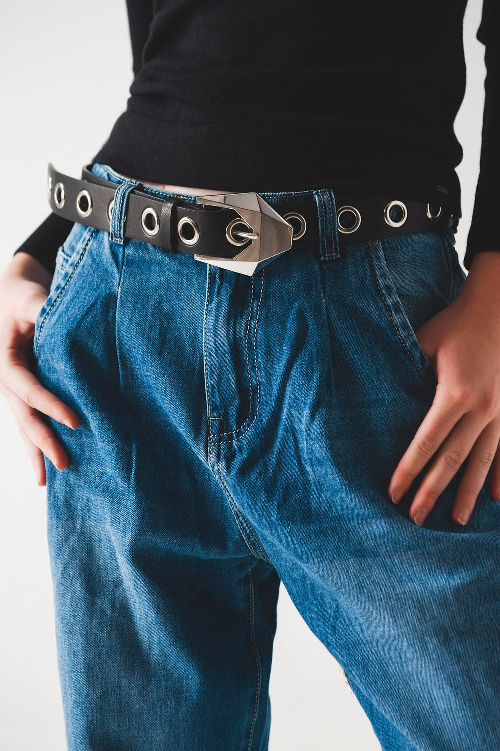 Cotton skater tapered carpenter jeans in mid wash - Jeans
