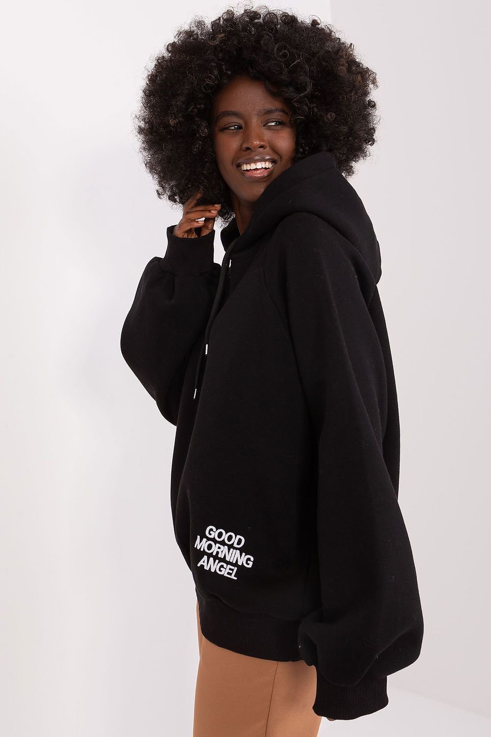 Insulated Women's Sweatshirt with Hood - Outfit Sets