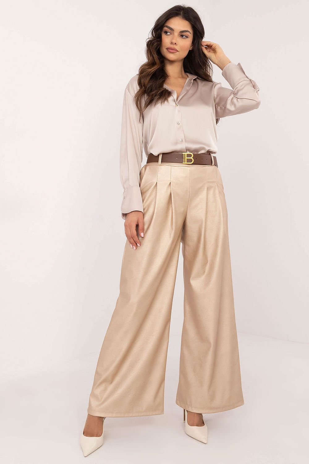 Eco Leather Women's Trousers - Trousers