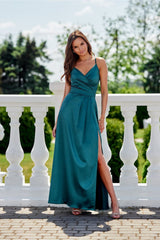 BoutiqueLua Trendy Formal Maxi Dress with Side Slit