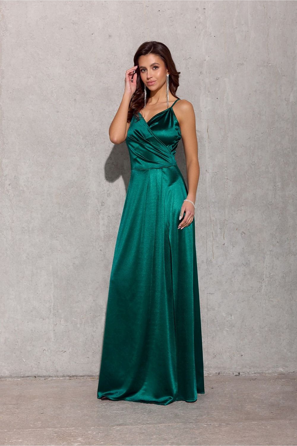BoutiqueLua Trendy Formal Maxi Dress with Side Slit -