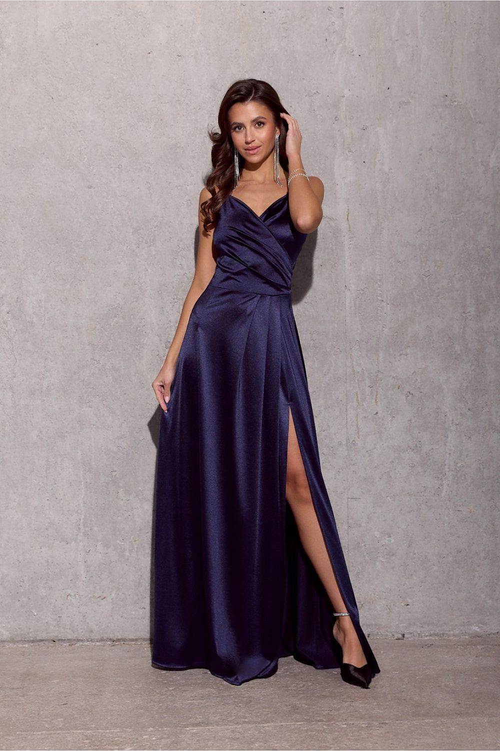 BoutiqueLua Trendy Formal Maxi Dress with Side Slit -