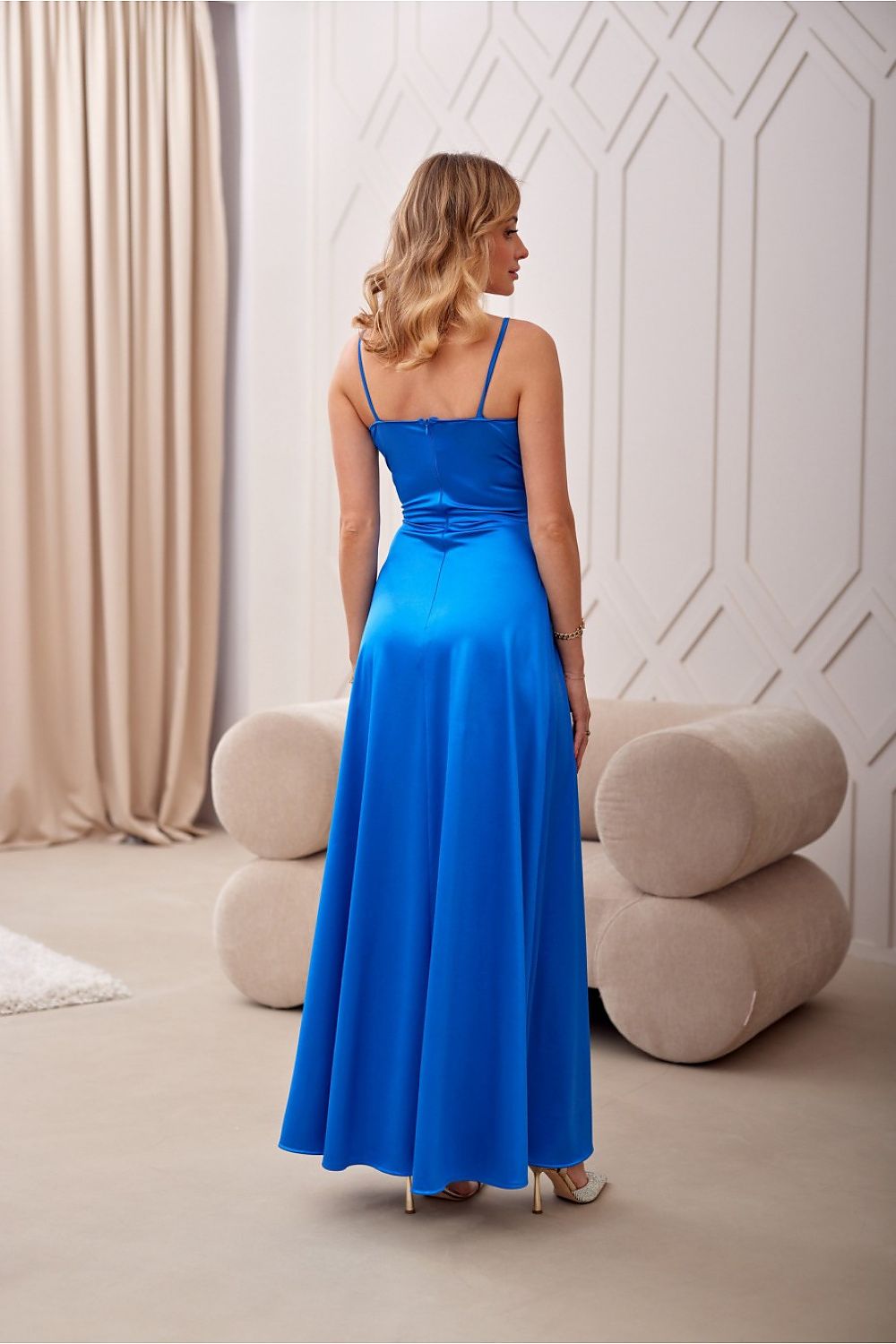 BoutiqueLua Trendy Formal Maxi Dress with Side Slit -