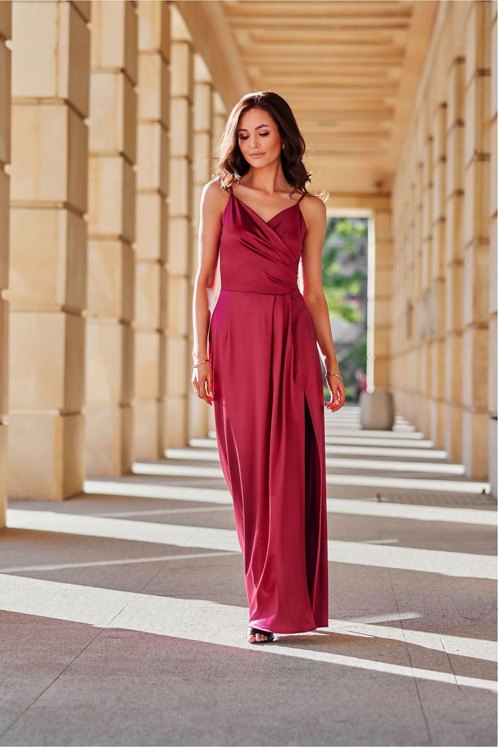 BoutiqueLua Trendy Formal Maxi Dress with Side Slit -