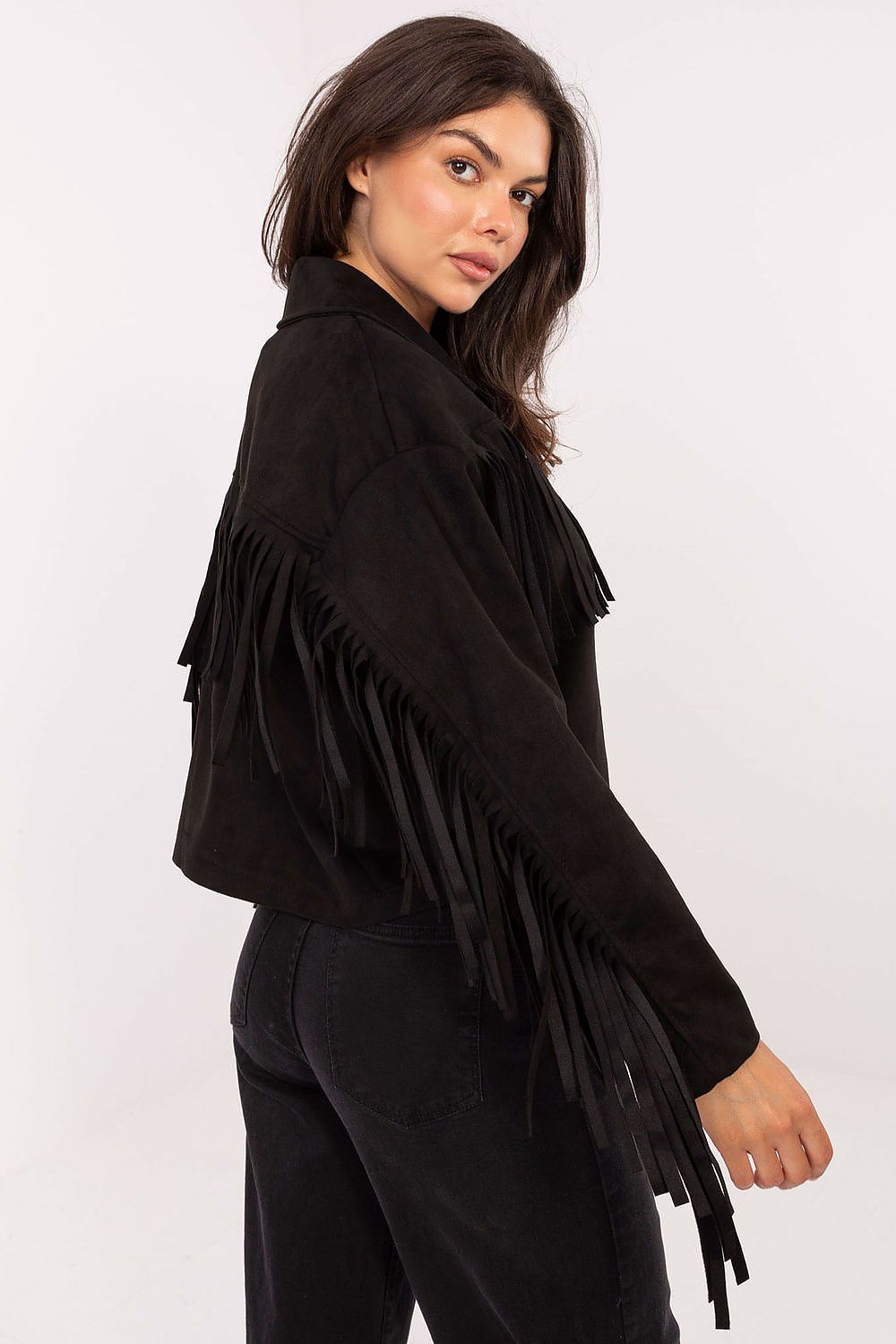 Fringe Detail Statement Jacket for Women -