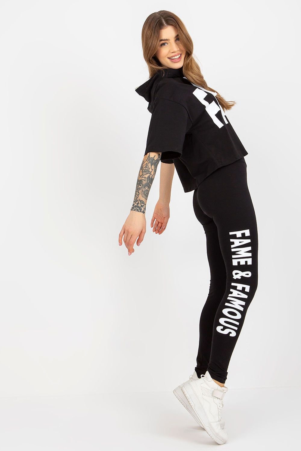 Stylish Hoodie and Leggings Set - Outfit Sets