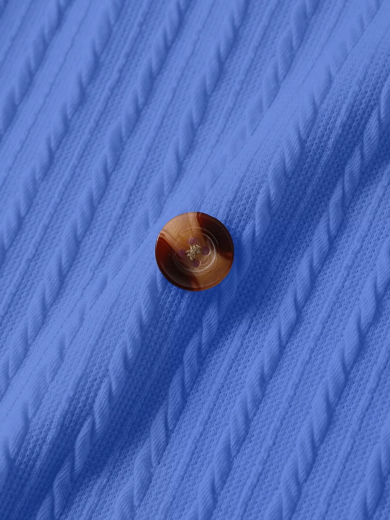 Plus Size V-Neck Dropped Shoulder Blouse -