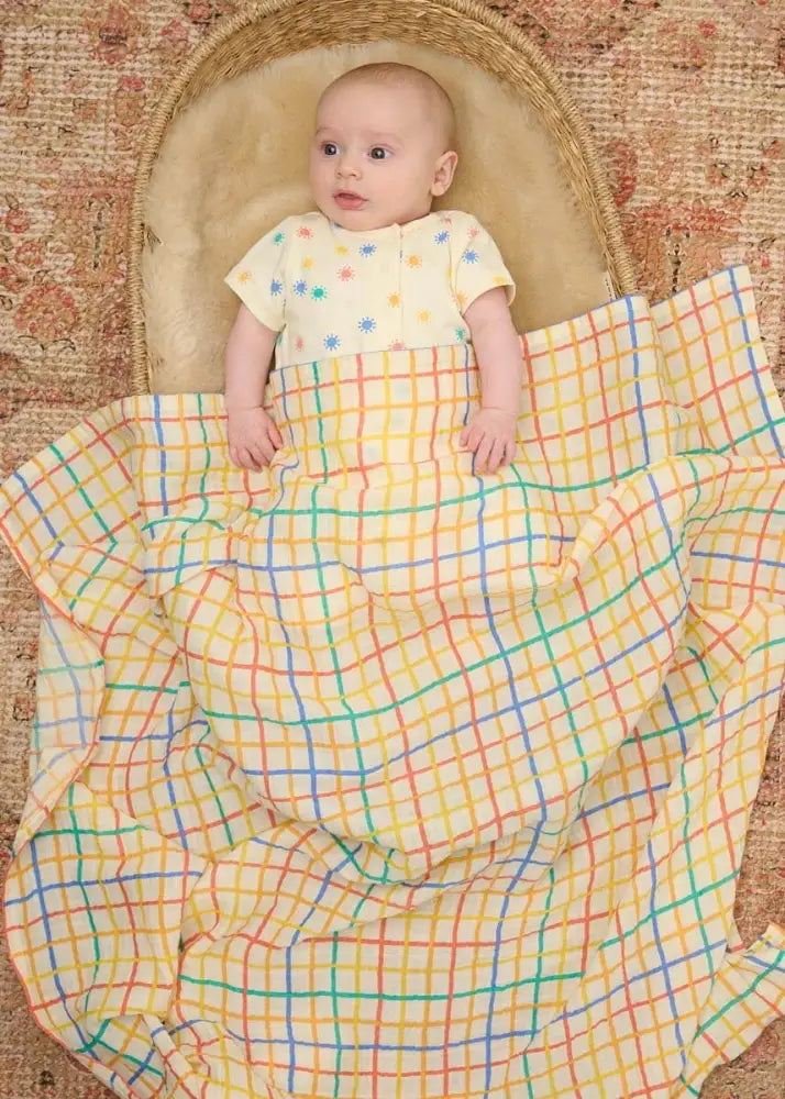 Dinky - Rainbow Sunshine Short Sleeve baby Playsuit - Baby & Children's One-Pieces