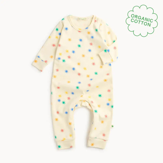 Dreamy - Rainbow Sunshine Organic Baby Playsuit - Baby & Children's One-Pieces