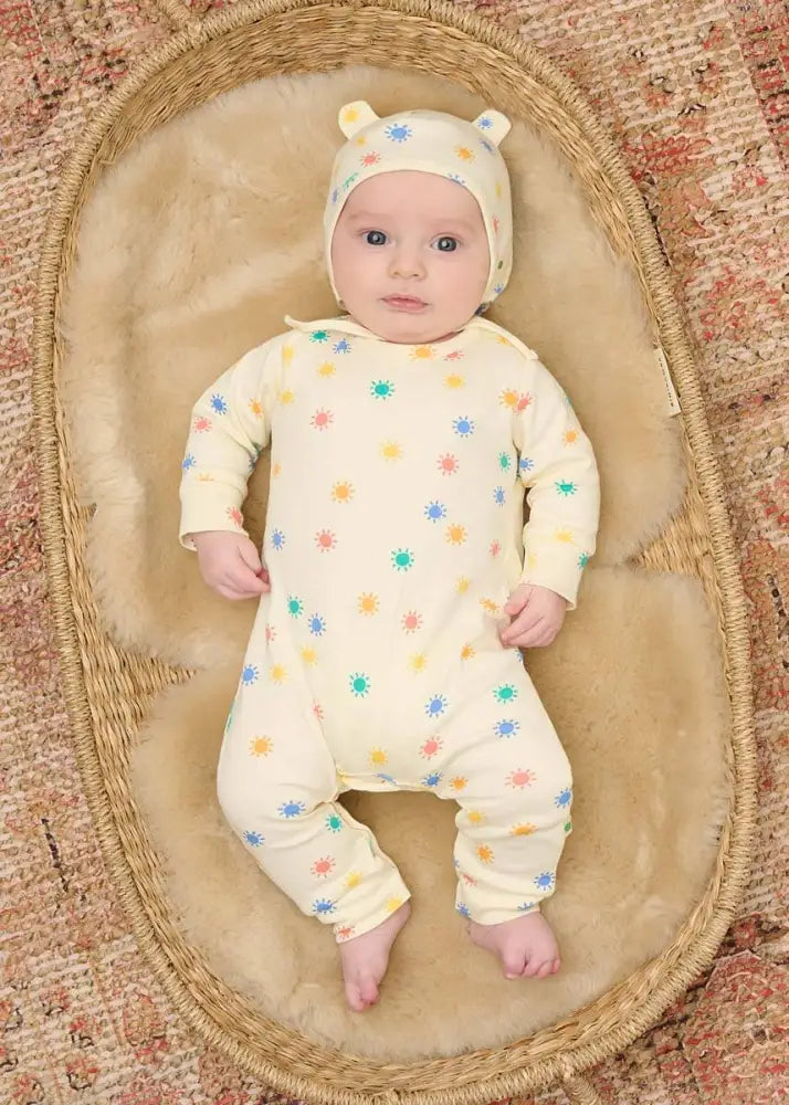 Dreamy - Rainbow Sunshine Organic Baby Playsuit - Baby & Children's One-Pieces