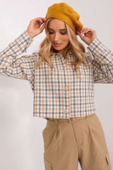 Béret élégant avec antenne délicate