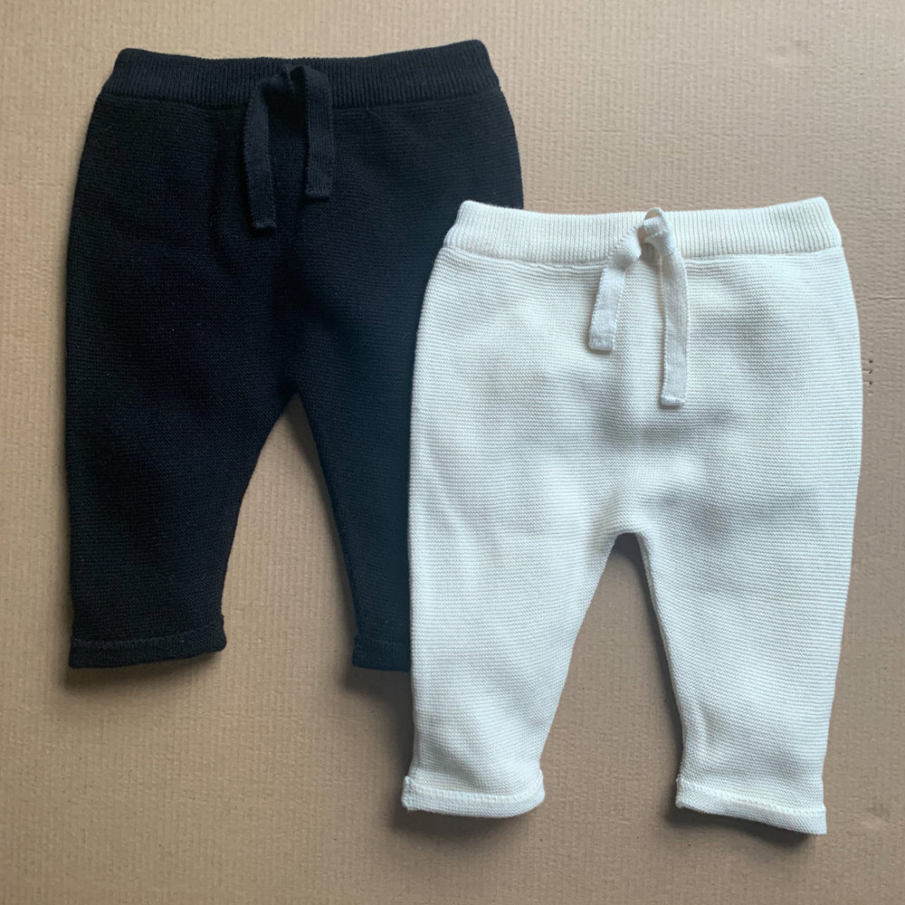 Legging bébé Fable and Bear - Ensemble tendance noir et blanc