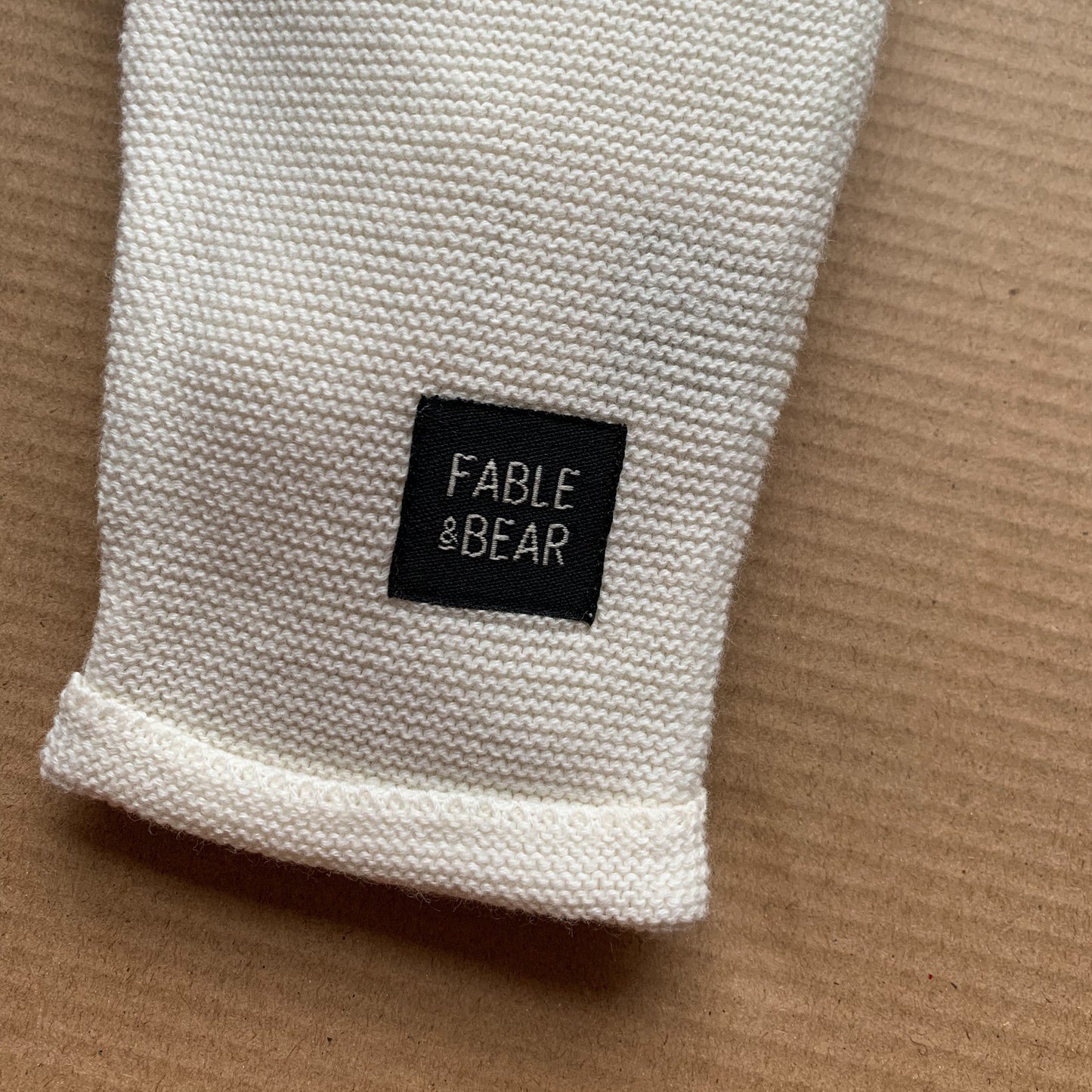 Fable and Bear Baby Leggings - Trendy Black & White Set - Joggers