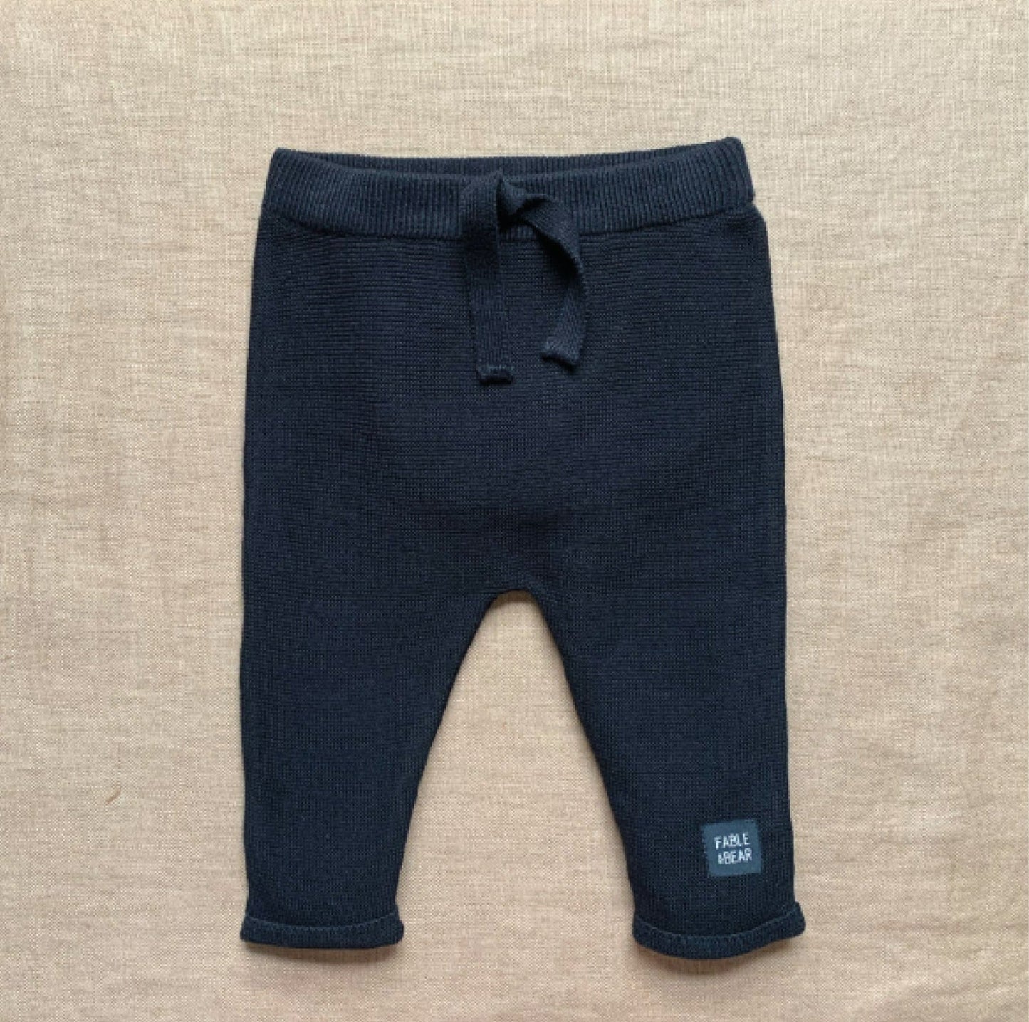 Fable and Bear Baby Leggings - Trendy Black & White Set - Joggers