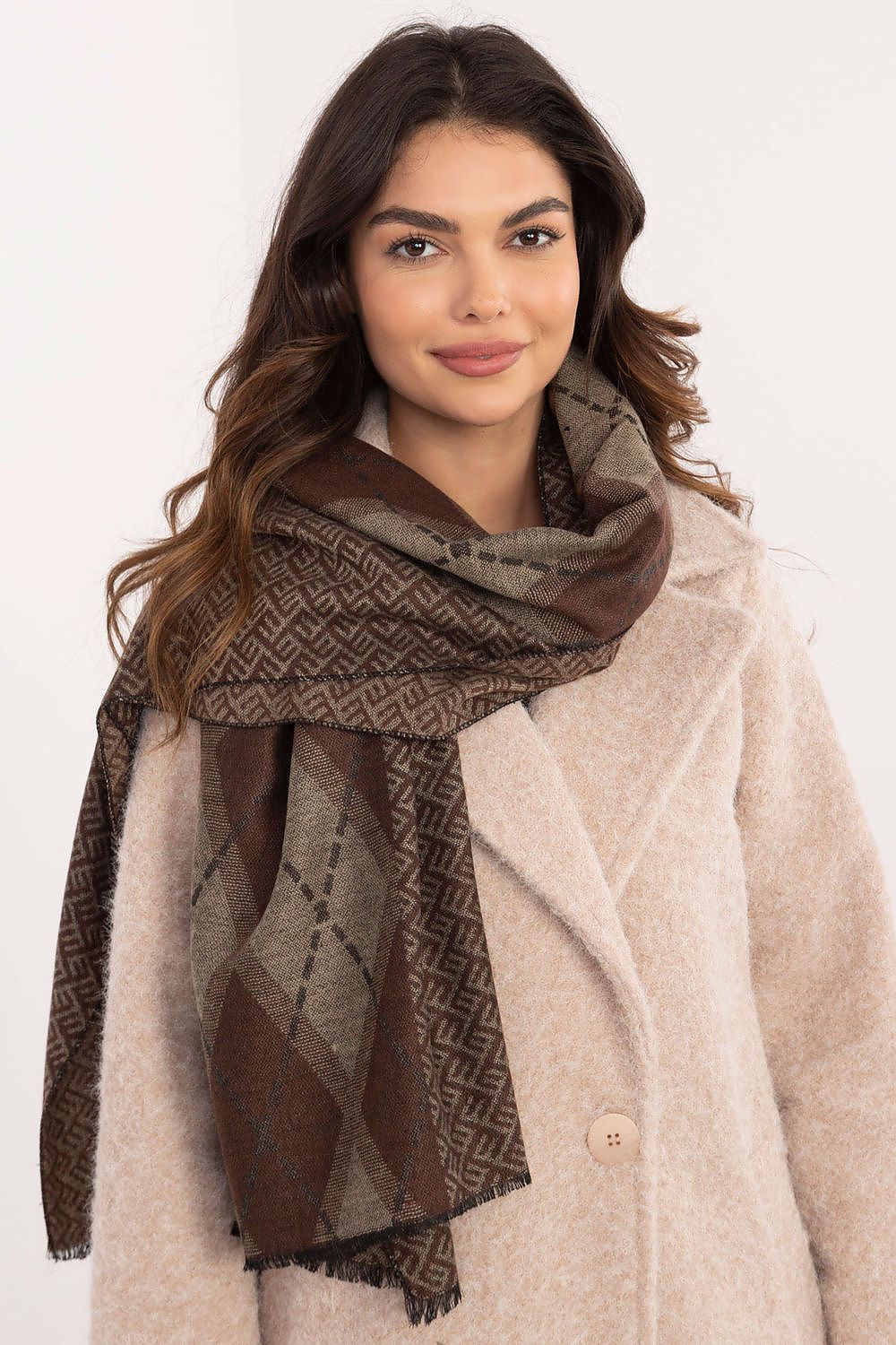 Fashion Neckerchief for Outfits - Versatile Accessory brown one-size-fits-all - Accessories