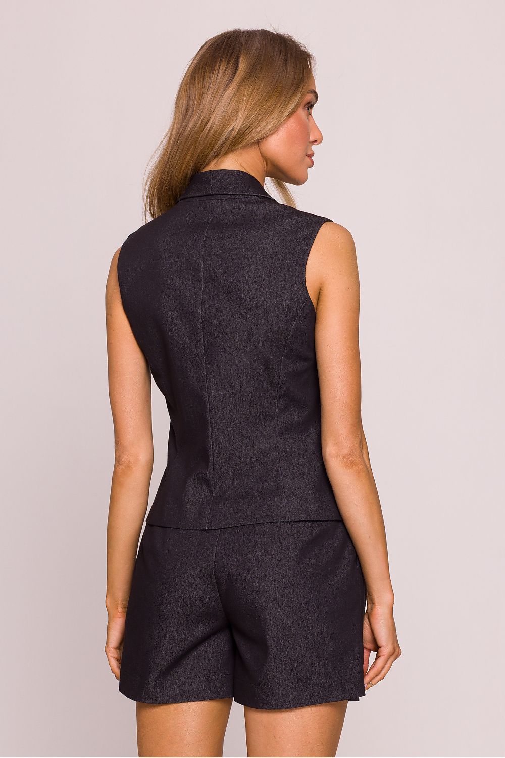 Fashion Waistcoat with Buttons for Women - Vests