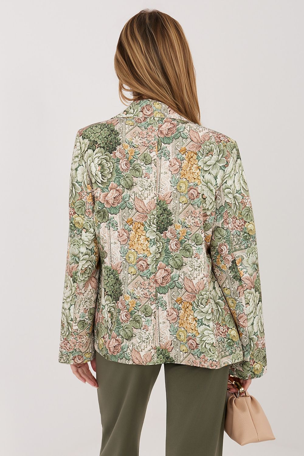 Italy Moda Floral Print Blazer Jacket for Women - Coats & Jackets