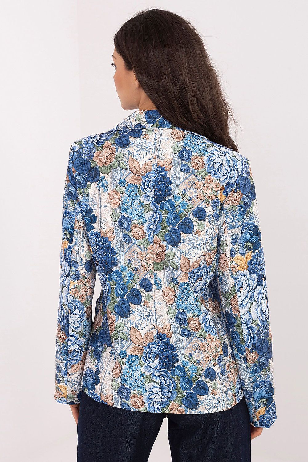 Italy Moda Floral Print Blazer Jacket for Women - Coats & Jackets