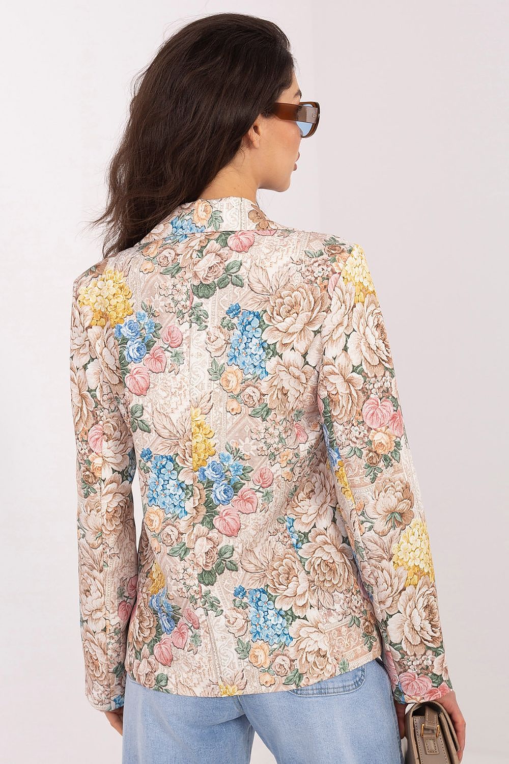 Italy Moda Floral Print Blazer Jacket for Women - Coats & Jackets