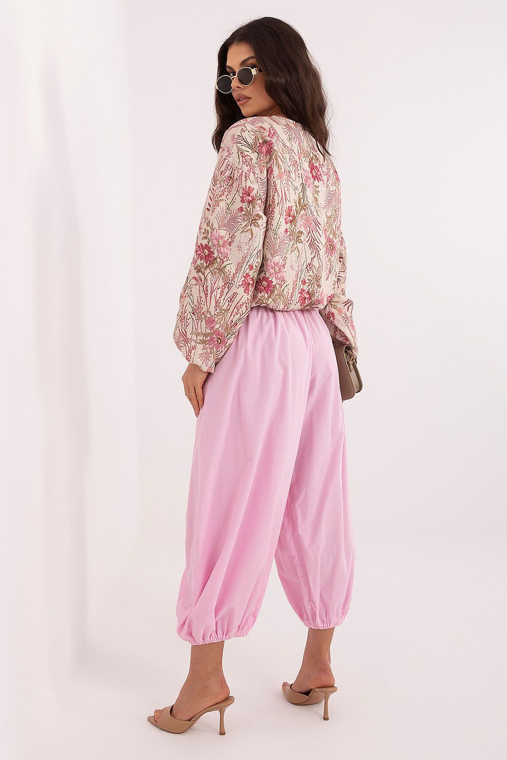 Italy Moda Floral Print Coat for Chic Style - Coats & Jackets