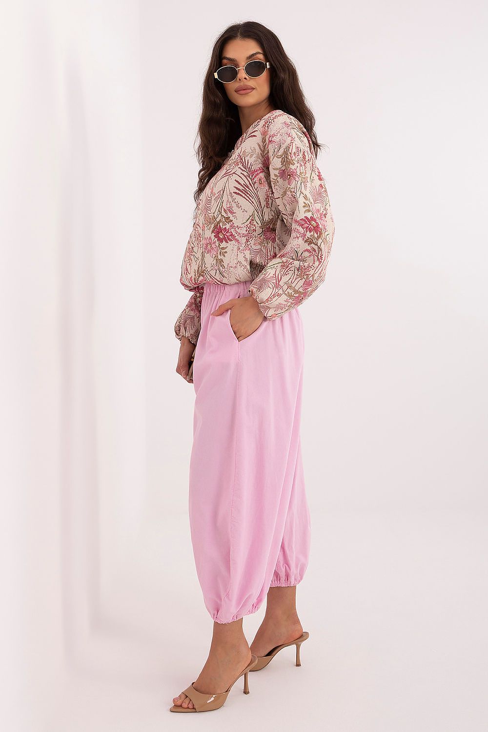 Italy Moda Floral Print Coat for Chic Style - Coats & Jackets