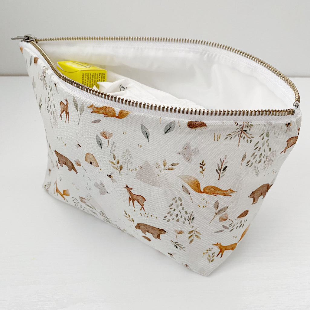 Nappy Wallet - Woodland Animal Print - Baby & Toddler