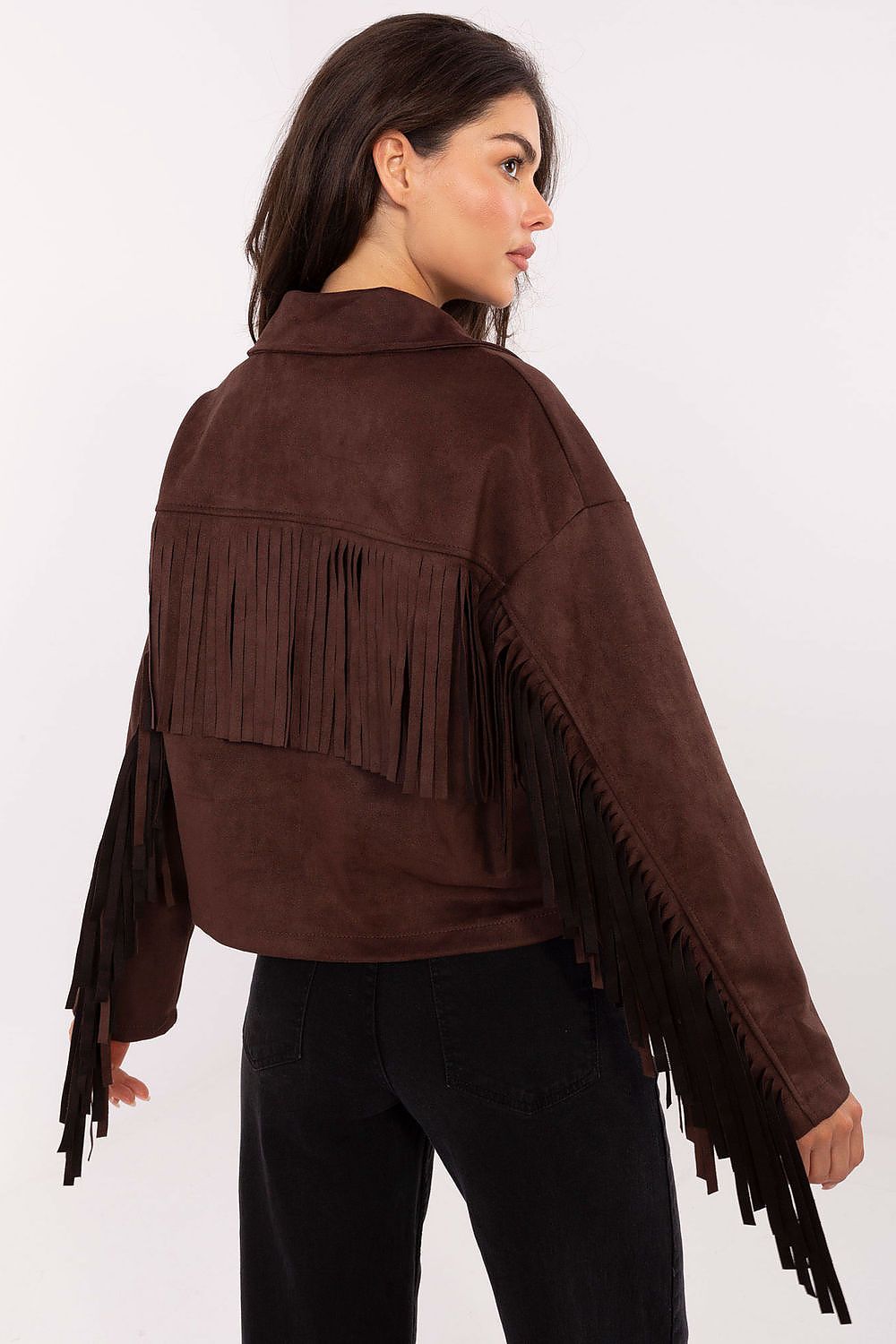 Fringe Detail Statement Jacket for Women -