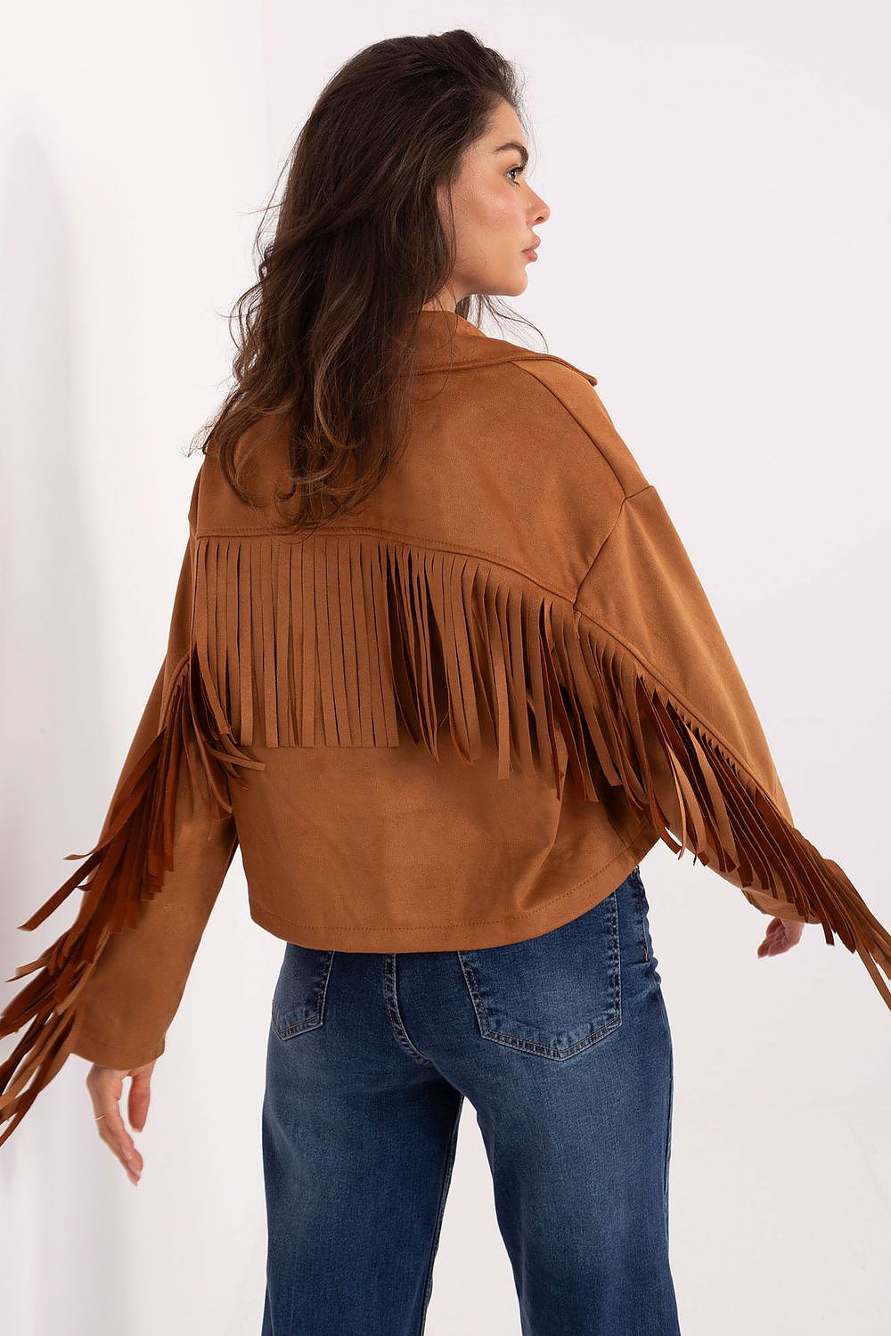 Fringe Detail Statement Jacket for Women -