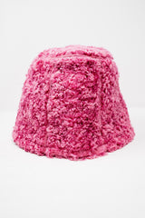 Chapeau bob fuchsia borg