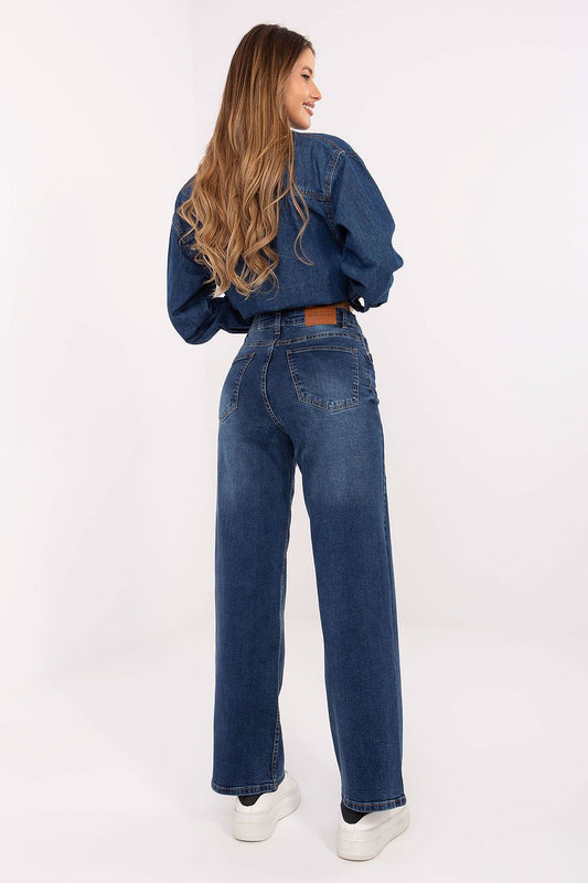 Sublevel High Waisted Wide Leg Jeans -