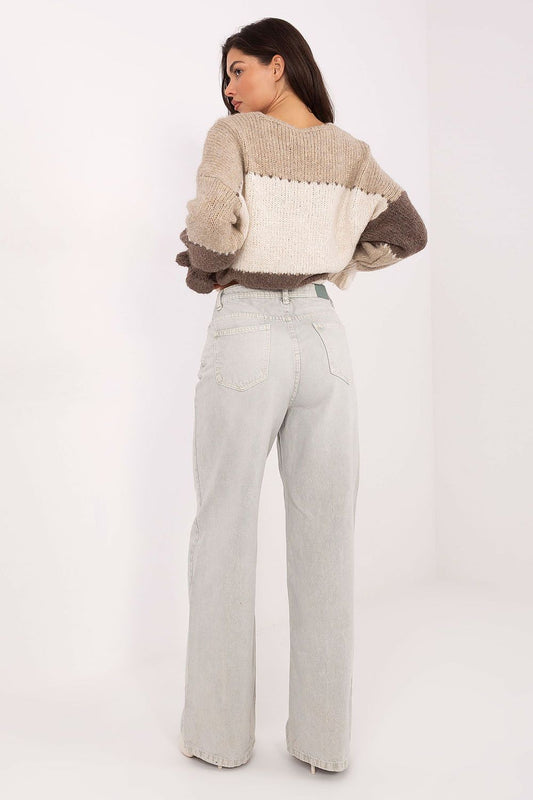 High Waisted Wide Leg Jeans for Modern Style - Jeans