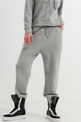 Jogger in light gray heather