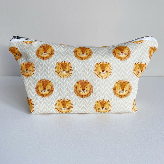 Nappy Wallet - Leo Lion Print - Baby & Toddler