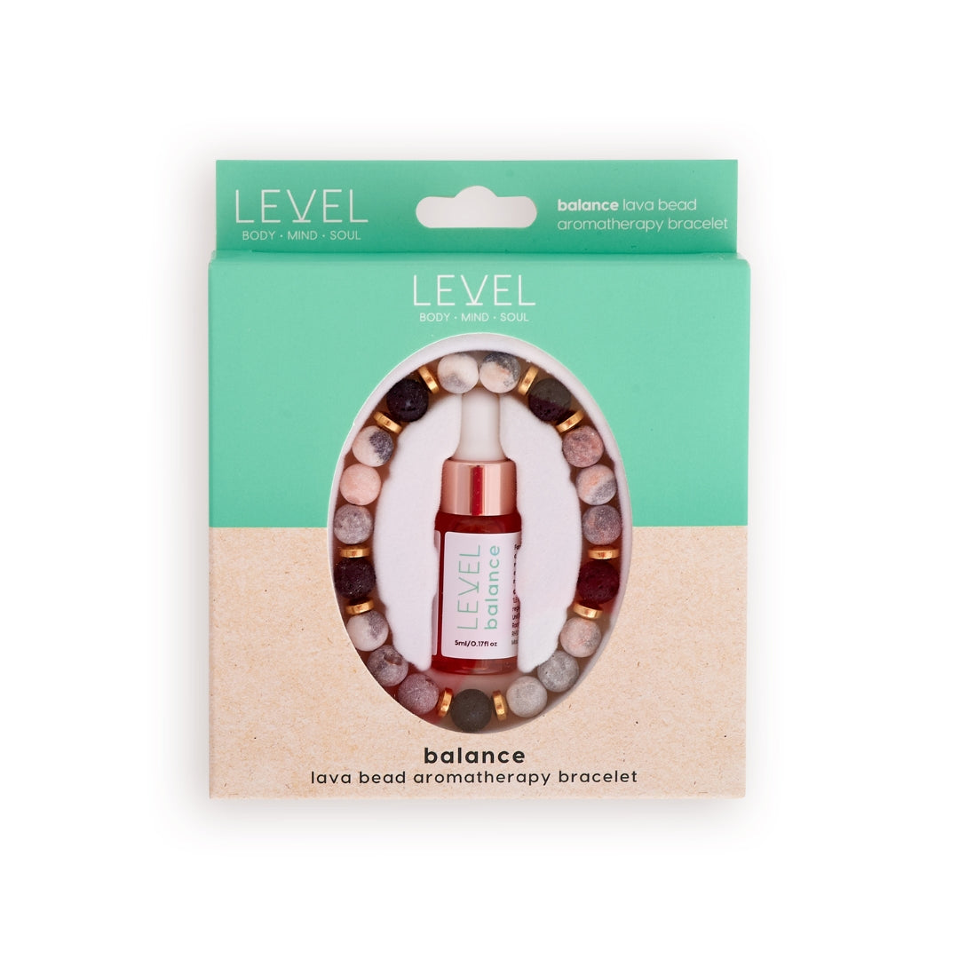 Lava Bead Aromatherapy Bracelet with Essential Oil - Balance - Aromatherapy Bracelet
