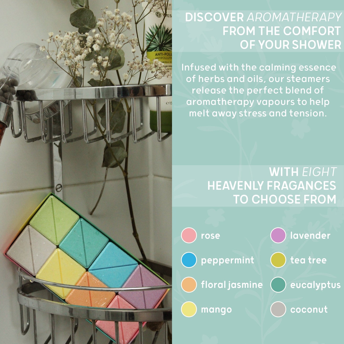 Shower Steamers - Energising - Shower Steamers