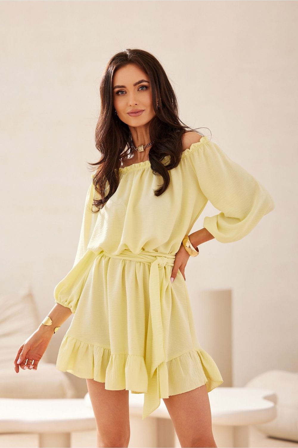 Lightweight Ruffle Midi Dress Off-Shoulder Style | Boutique Lua Lua Boutique Lightweight Ruffle Midi Dress Off-Shoulder Style | Boutique Lua Lua Boutique