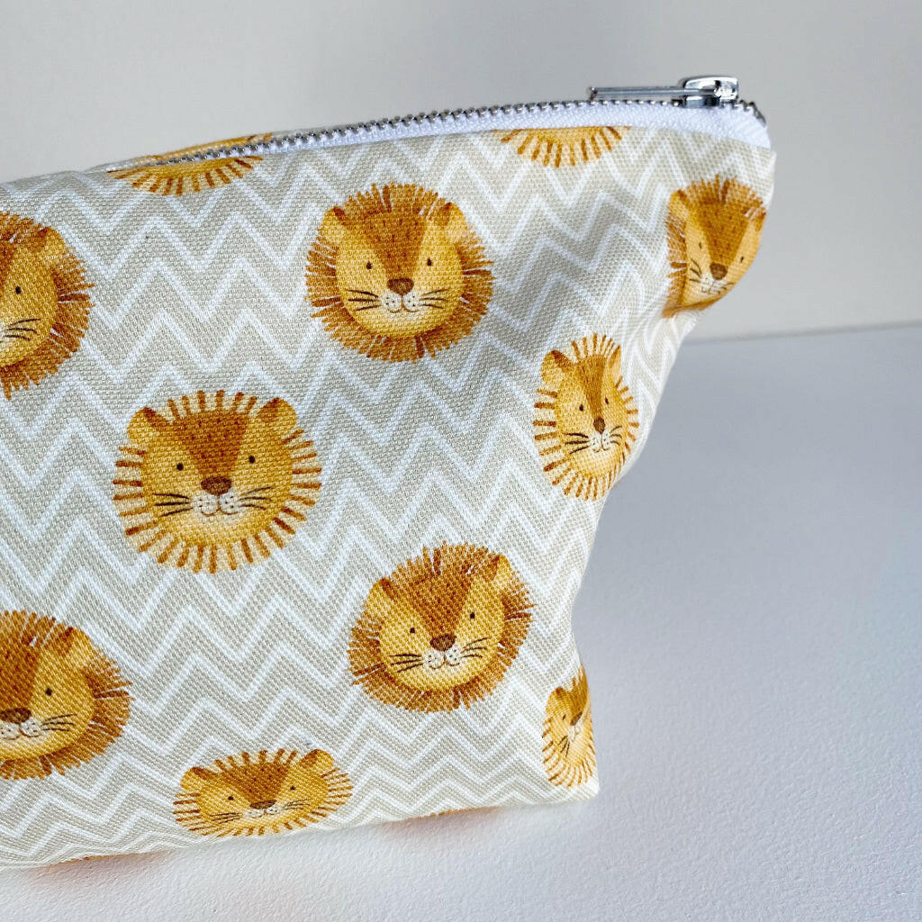 Nappy Wallet - Leo Lion Print - Baby & Toddler