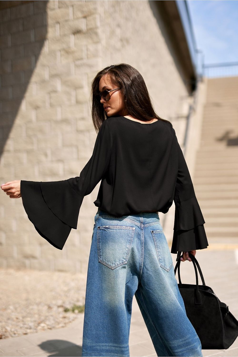Roco Fashion Long Sleeve Blouse for Chic Outfits -