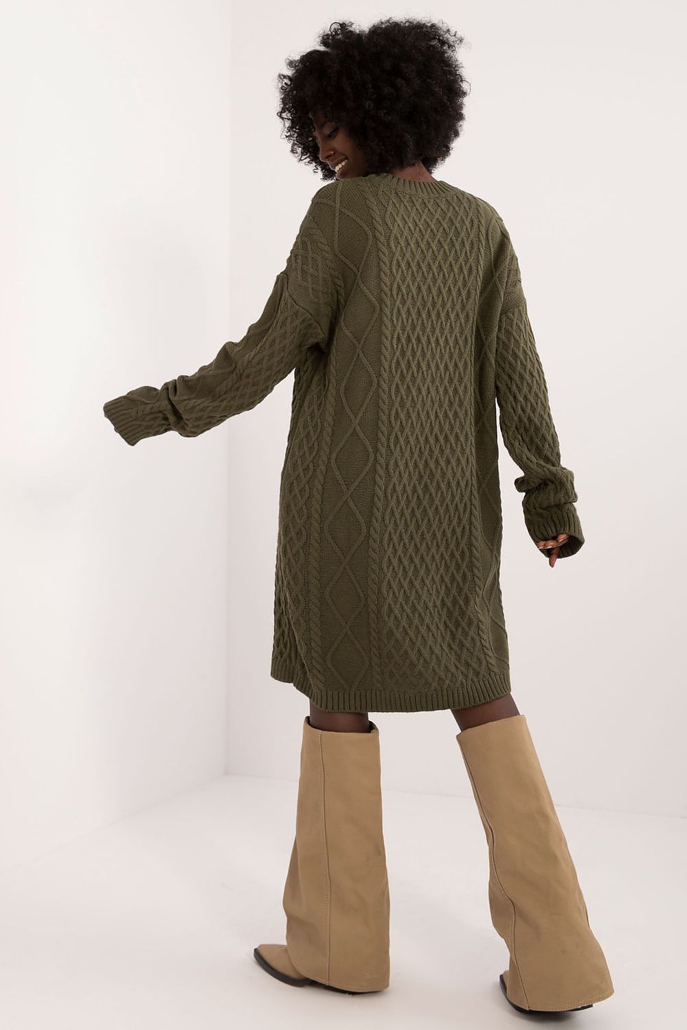 Badu Long Sleeve Cosy Day Dress for Effortless Style - Dresses