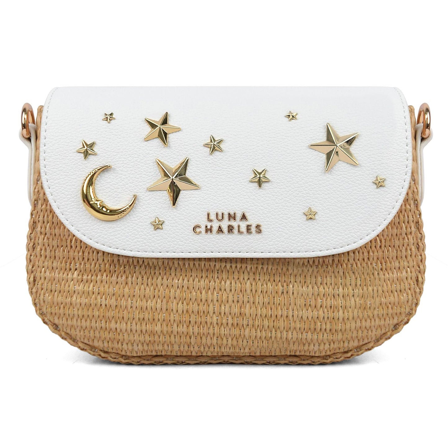Luna Charles Boho Chic Woven Handbag for Women - Bags